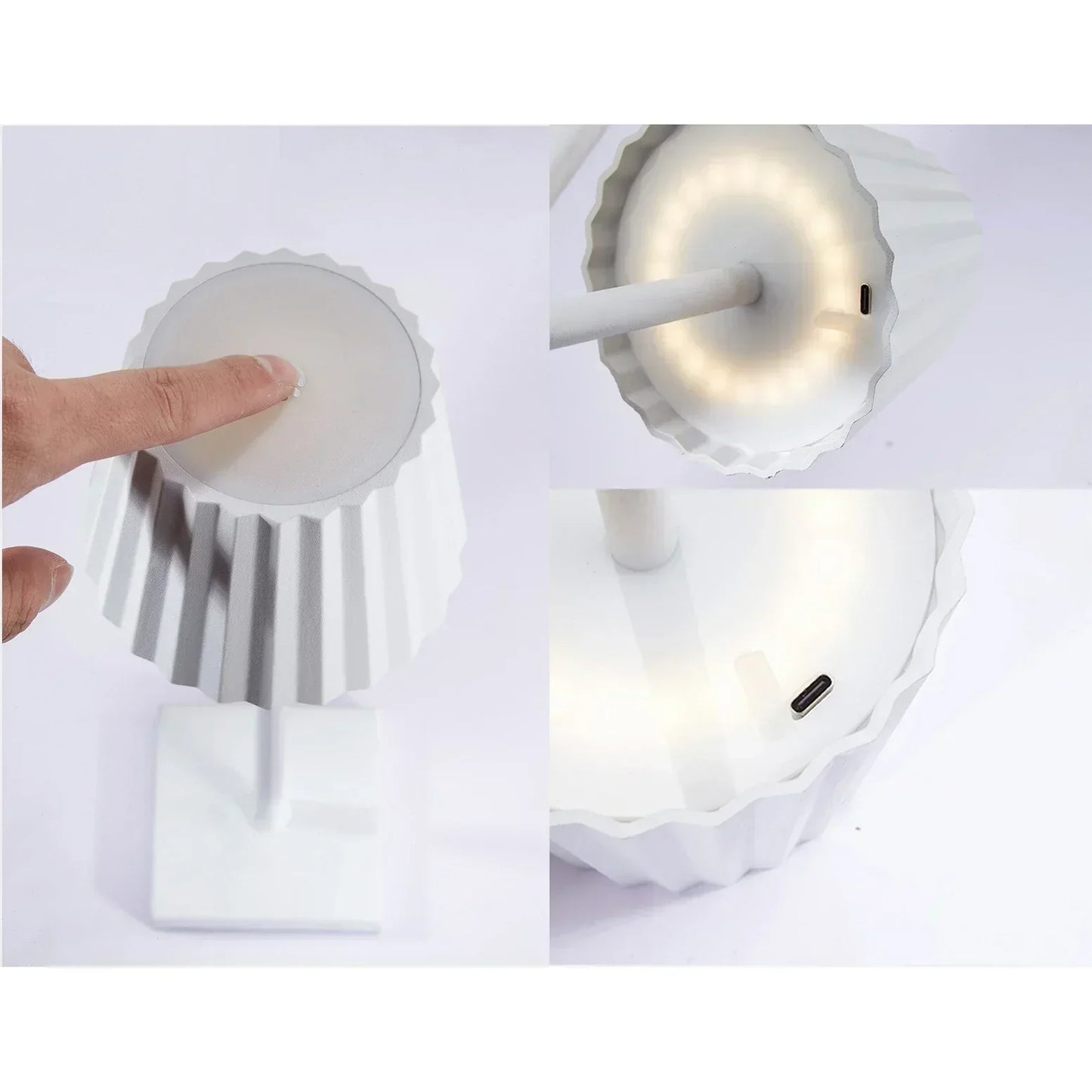 NordicTouch – Dimmbare Tischlampe im skandinavischen Stil