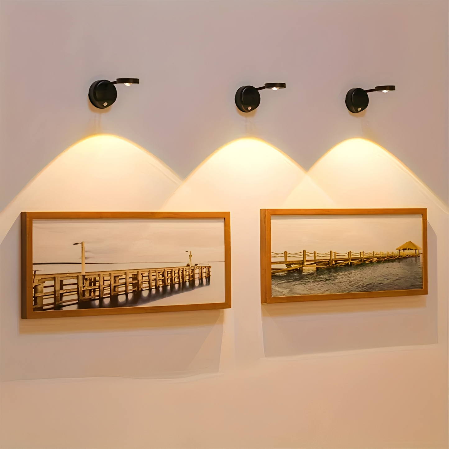 LumiSpot – Kabellose LED-Wandleuchte mit Akku