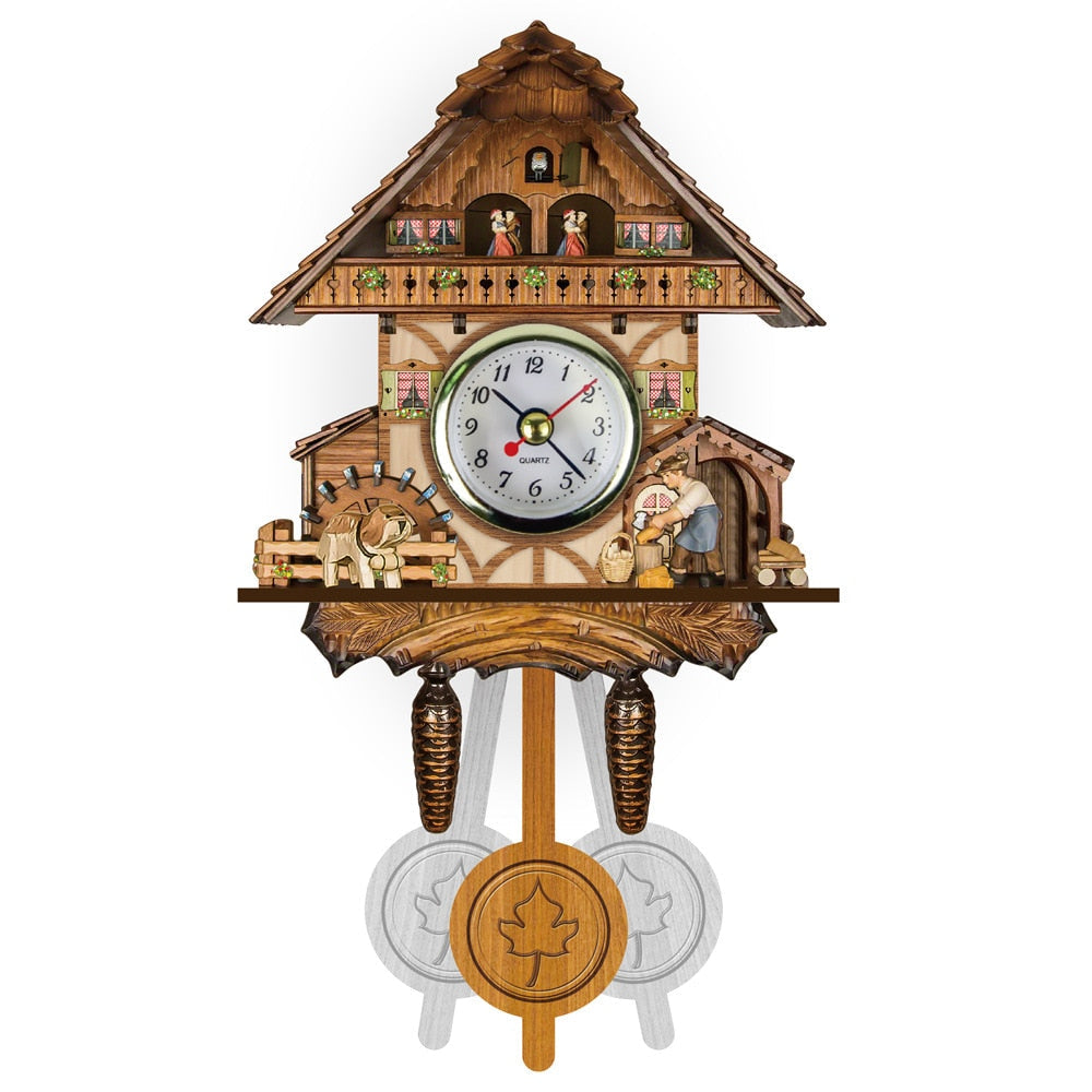 CuckooMood – Retro-Kuckucksuhr mit verspieltem Holzdesign