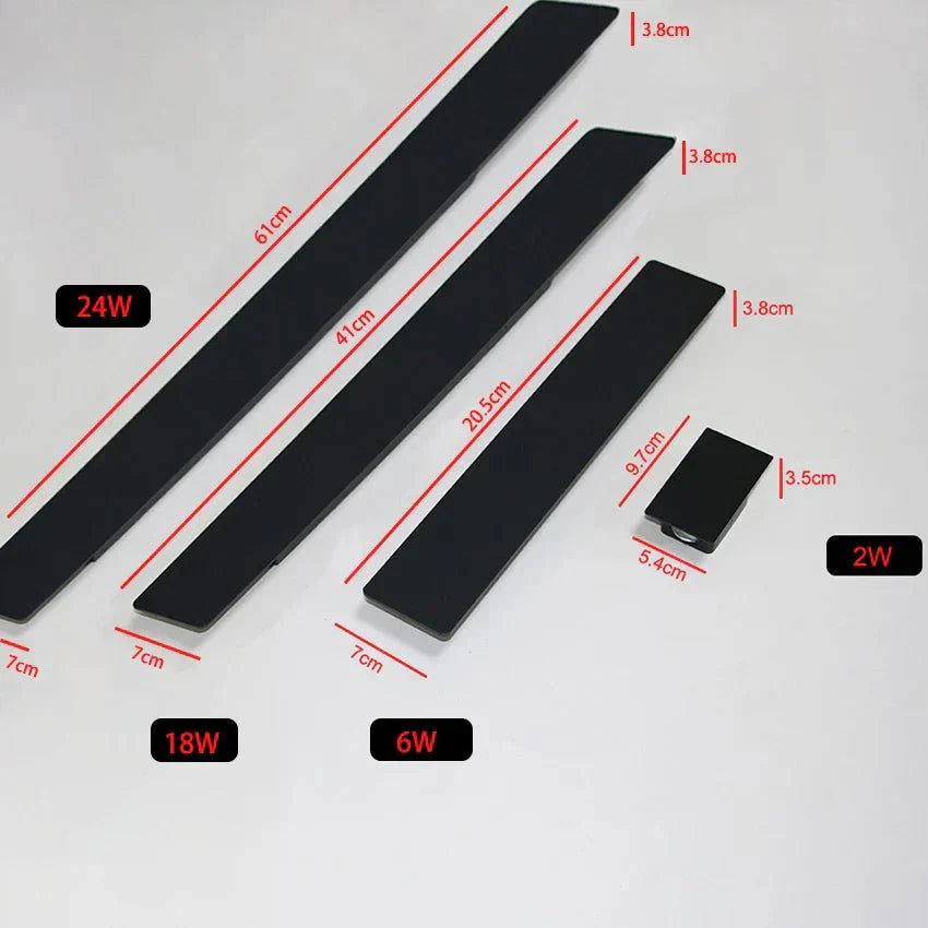 TriShine – Outdoor-Wandleuchte mit dreifachem LED-Licht