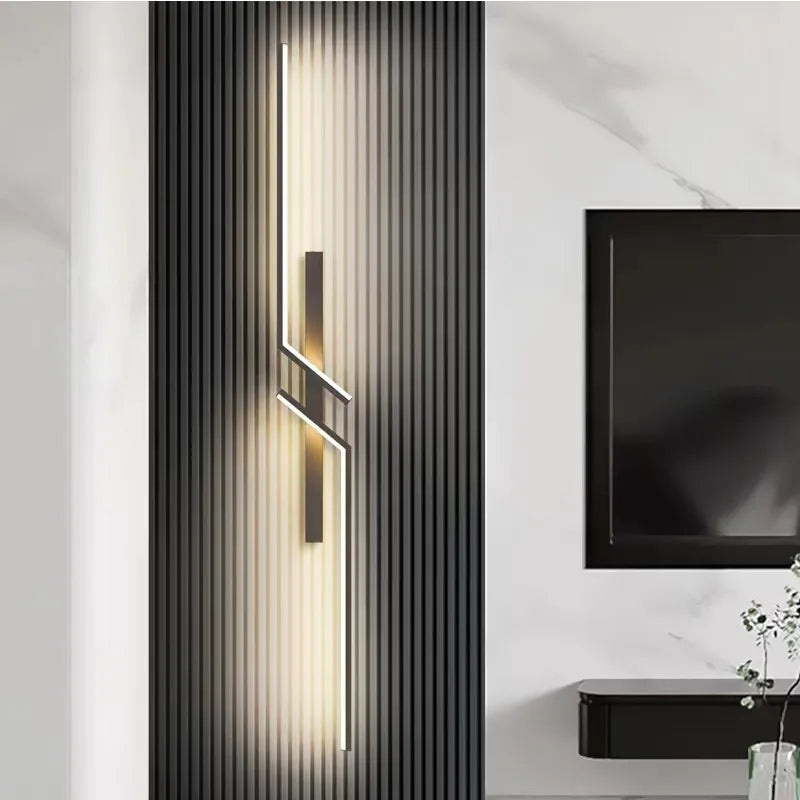 Moderne LED-Treppenwandleuchte