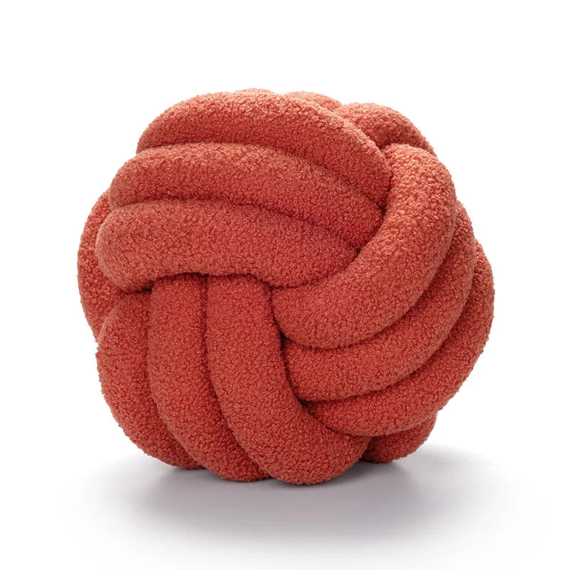 Knoten-Kissen in Kugelform