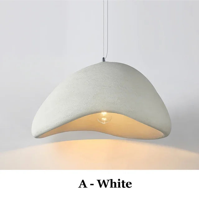 WabiGlow – Japanische Hängelampe im minimalistischen Wabi-Sabi Stil