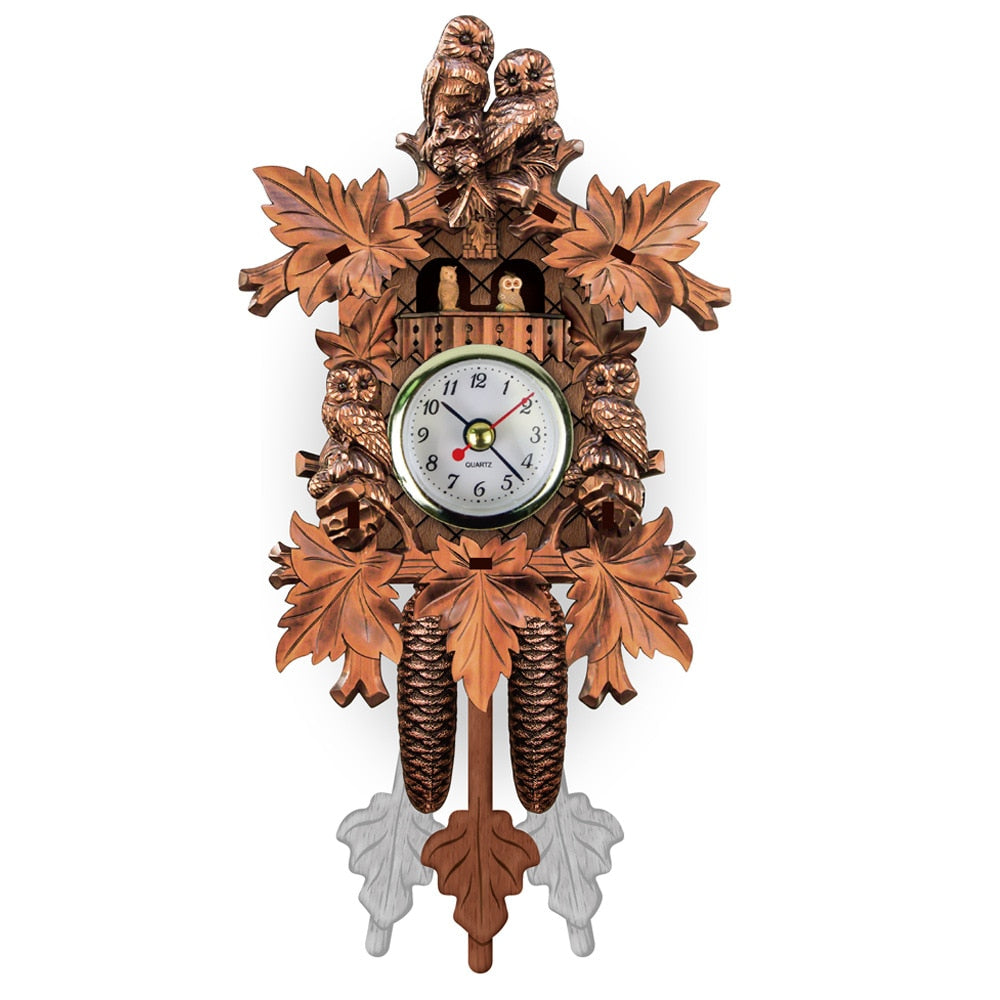 CuckooMood – Retro-Kuckucksuhr mit verspieltem Holzdesign