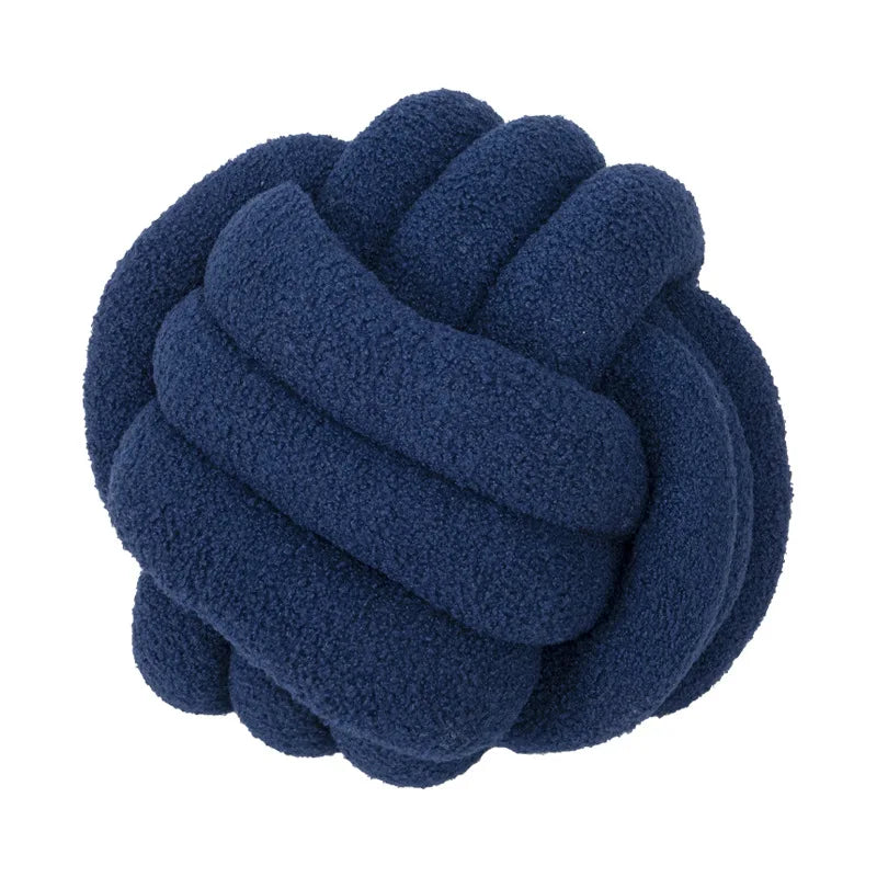 Knoten-Kissen in Kugelform