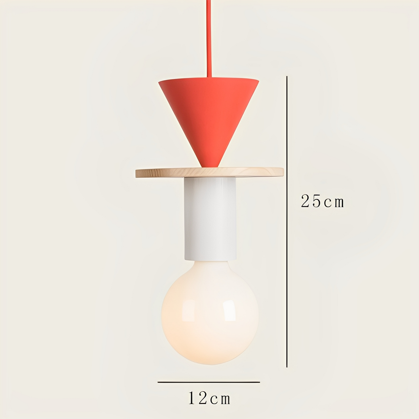 Gelo – Geometrische Kinderzimmer Hängeleuchte