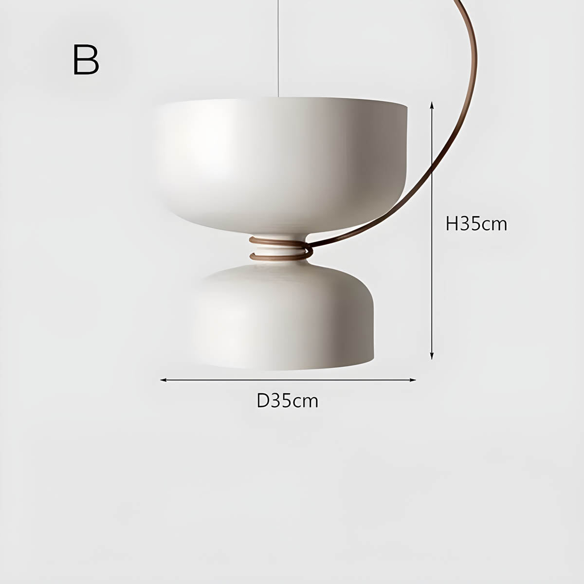 Arden – Moderner Aluminium-Hängeleuchter