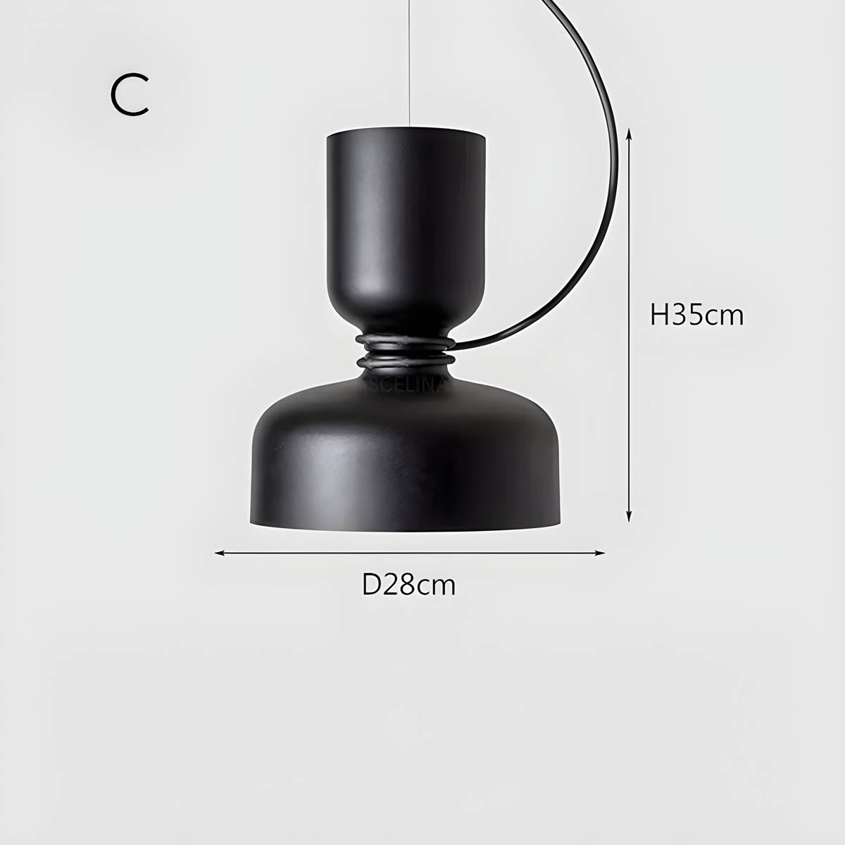 Arden – Moderner Aluminium-Hängeleuchter