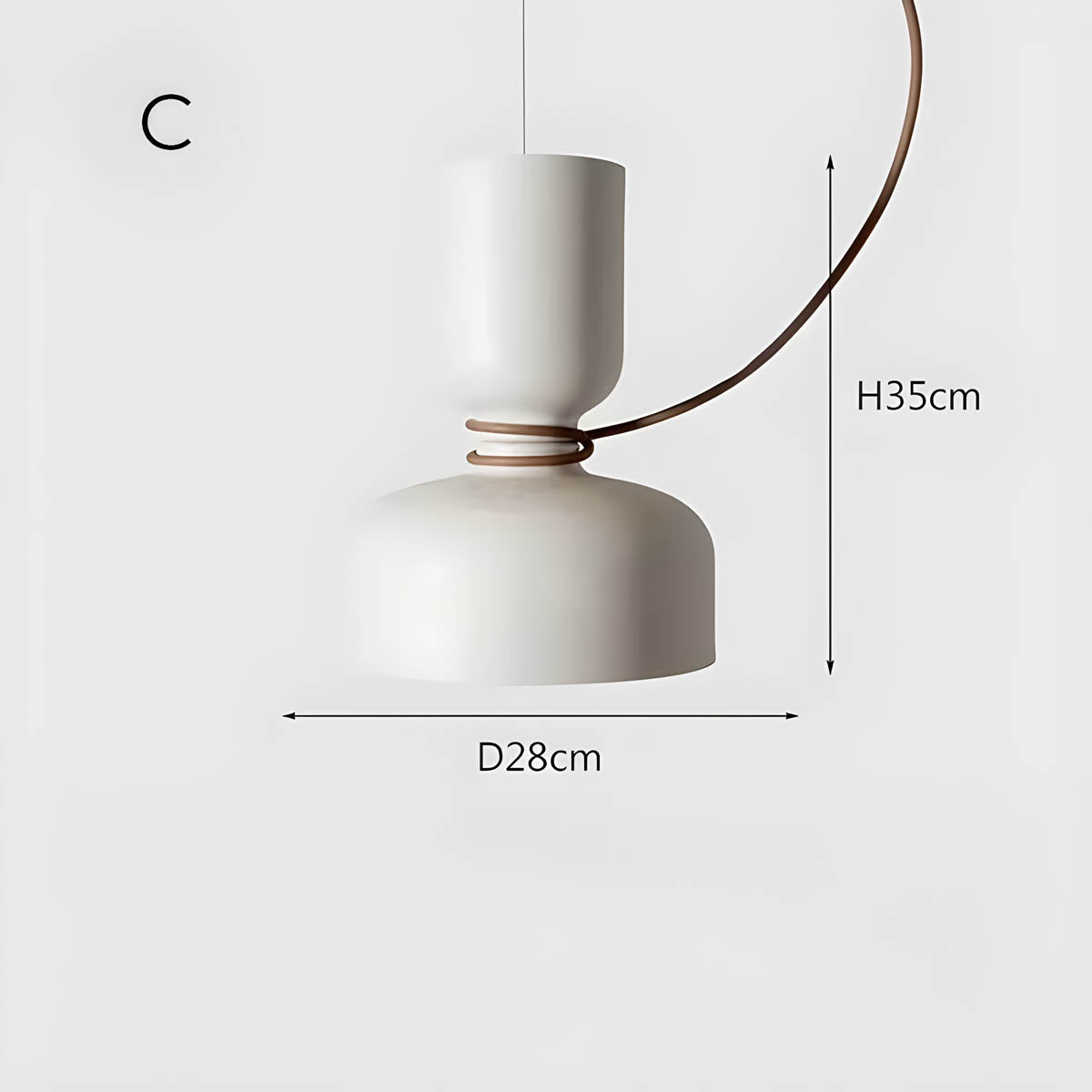 Arden – Moderner Aluminium-Hängeleuchter