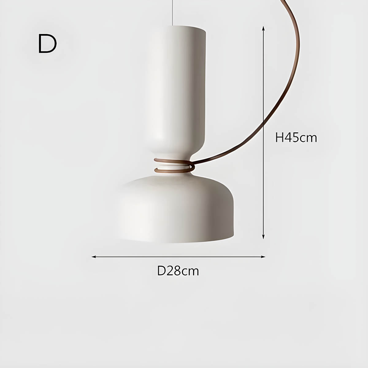 Arden – Moderner Aluminium-Hängeleuchter