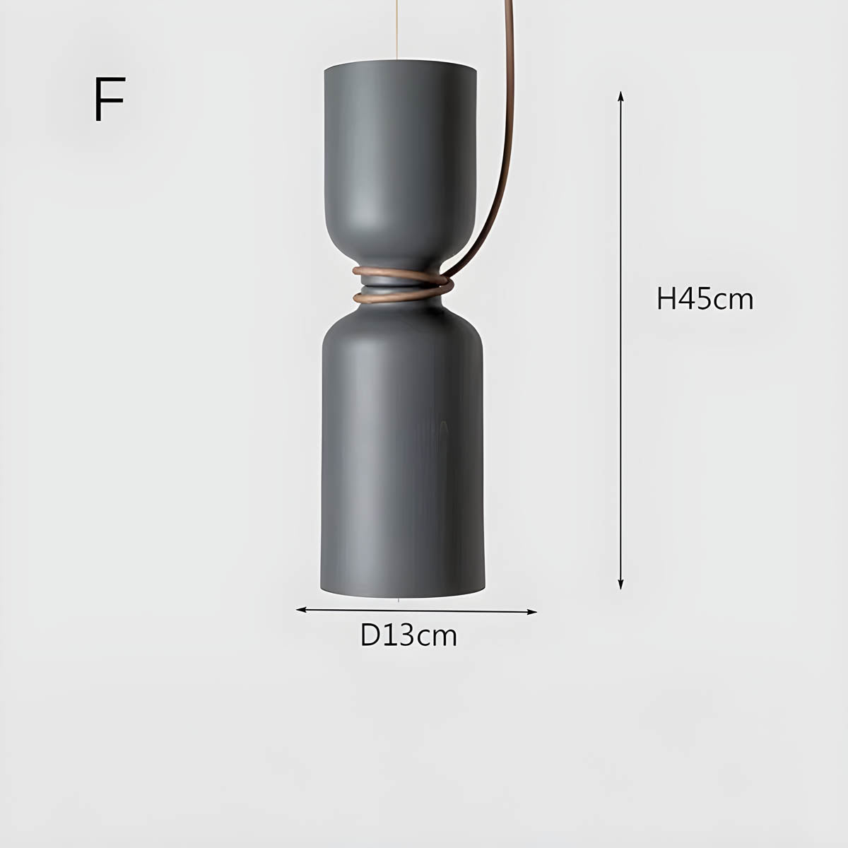 Arden – Moderner Aluminium-Hängeleuchter