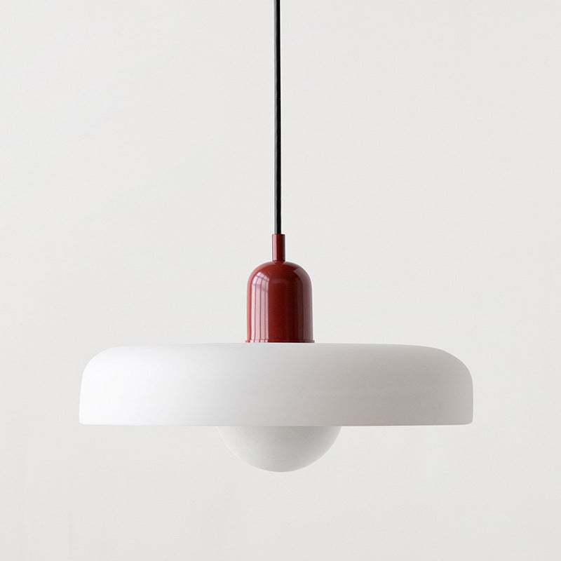 Bunte LED-Glas-Pendelleuchte
