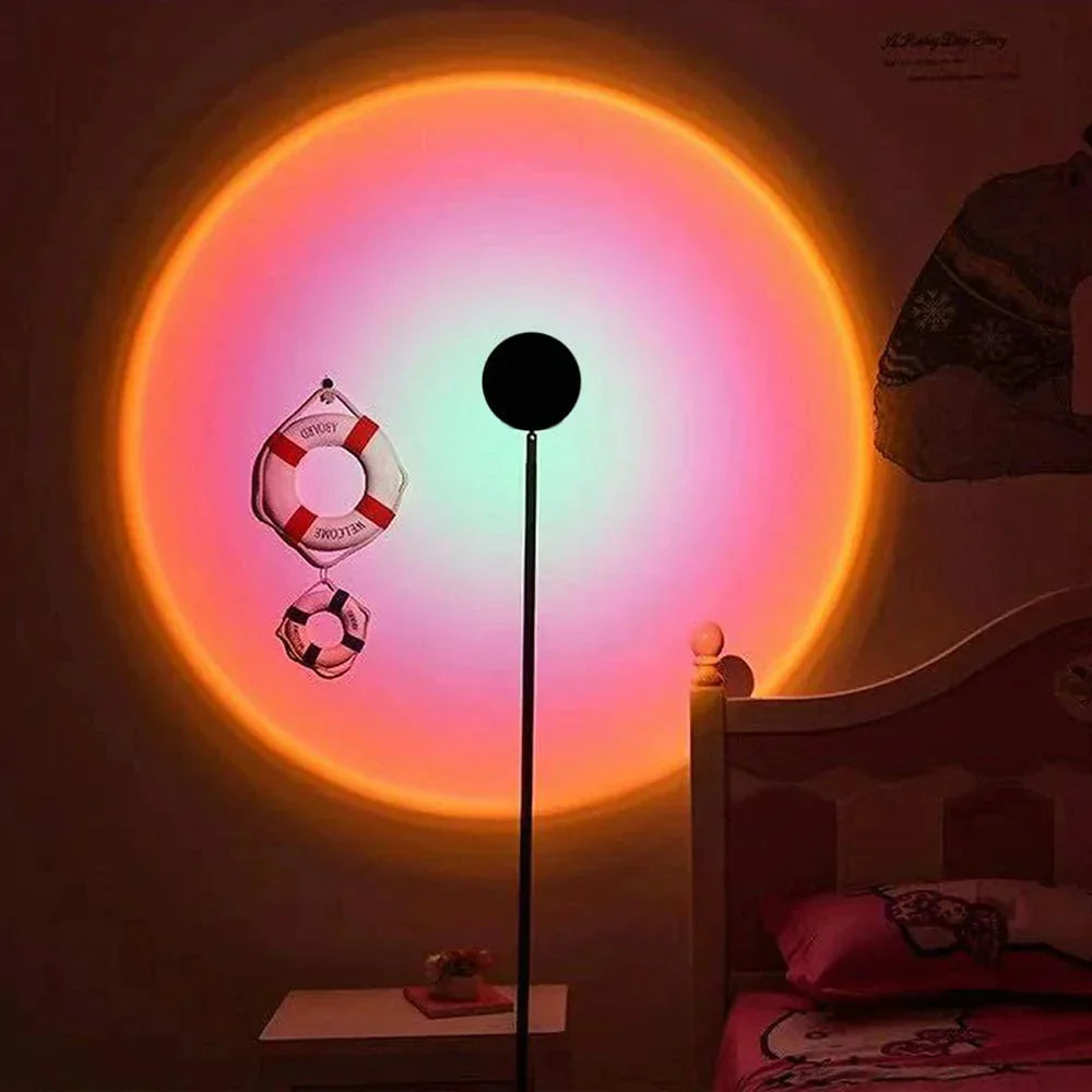 AbendGlow – LED-Stimmungslicht mit beruhigendem Sonnenuntergangseffekt