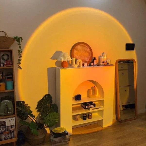 AbendGlow – LED-Stimmungslicht mit beruhigendem Sonnenuntergangseffekt