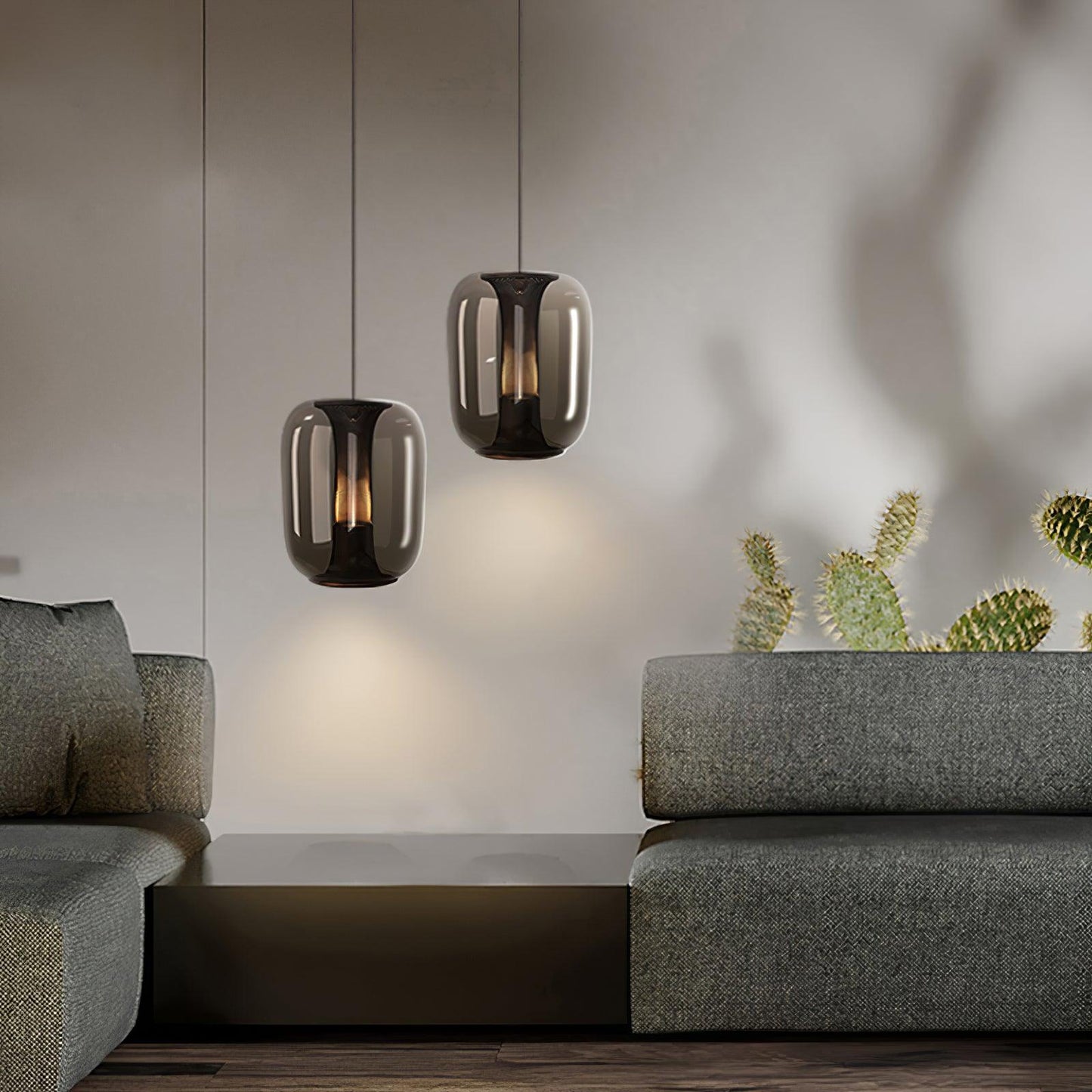 Savanna – Elegante Glas-Pendelleuchte für stilvolle Wohnräume