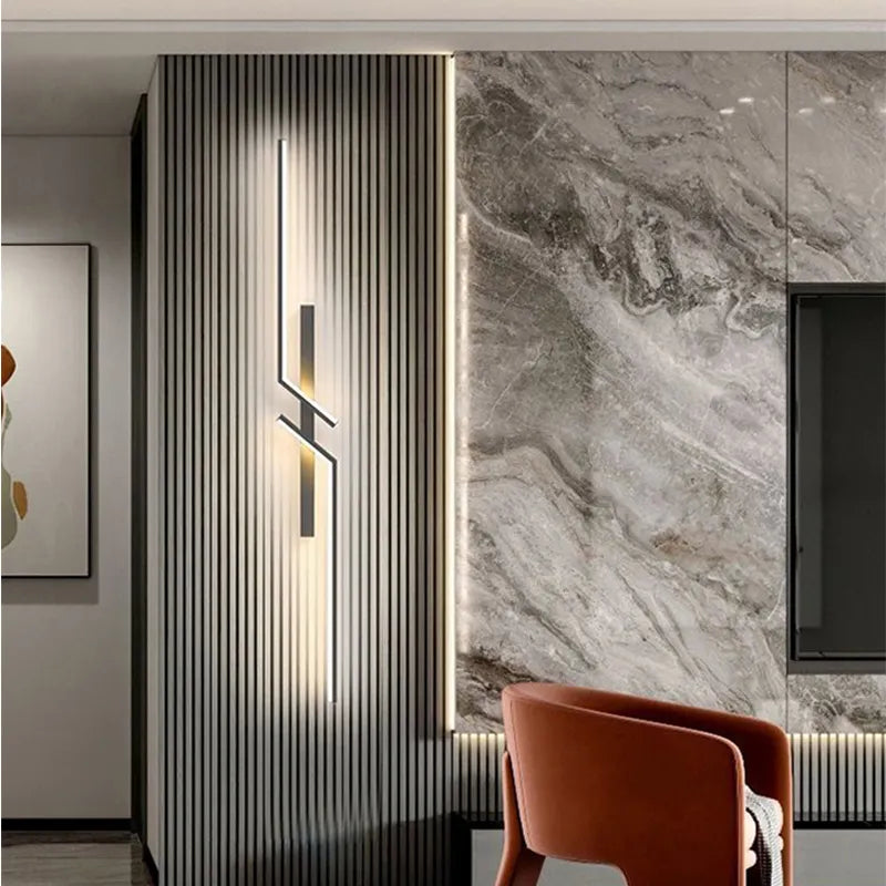 Moderne LED-Treppenwandleuchte