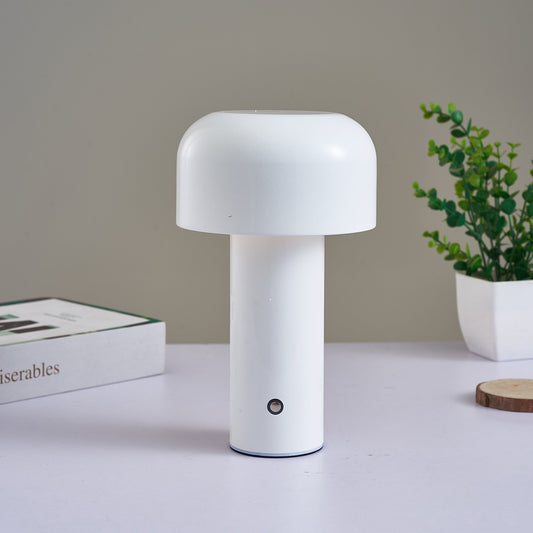 Mira – Metall-Pilzlampe mit Touch-Funktion & USB-Aufladung