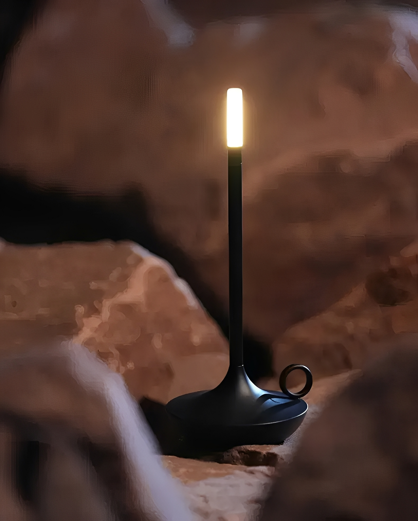 Marcelline – Tragbare Retro Tischlampe mit Kerzenlicht-Effekt