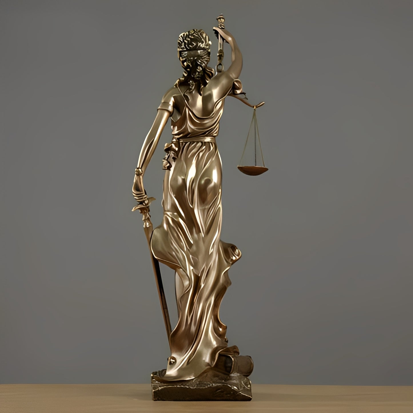 Thalina – Skulptur der Göttin der Gerechtigkeit