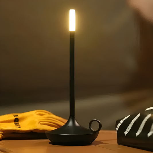 Marcelline – Tragbare Retro Tischlampe mit Kerzenlicht-Effekt