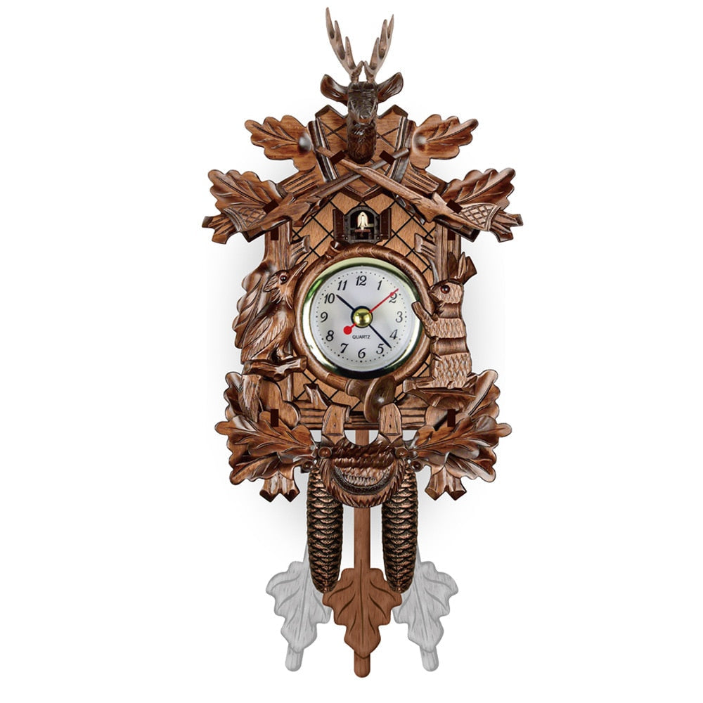 CuckooMood – Retro-Kuckucksuhr mit verspieltem Holzdesign