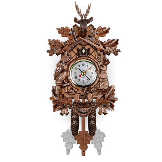 CuckooMood – Retro-Kuckucksuhr mit verspieltem Holzdesign