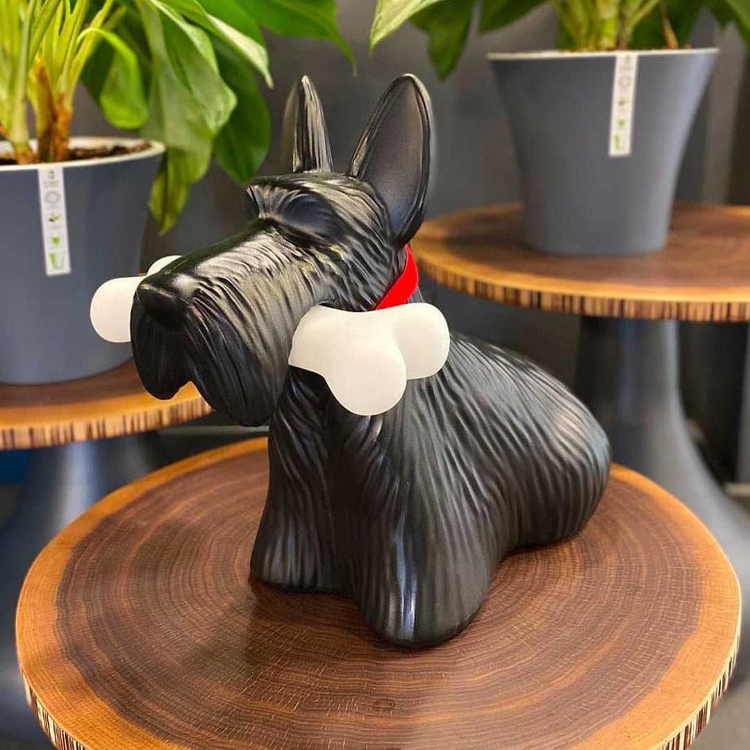 Scottie – Tischlampe aus Harz