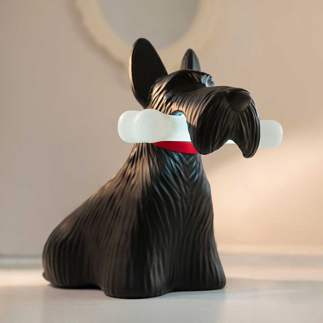 Scottie – Tischlampe aus Harz