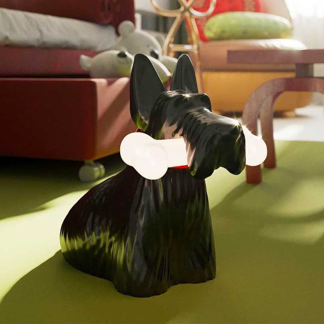 Scottie – Tischlampe aus Harz