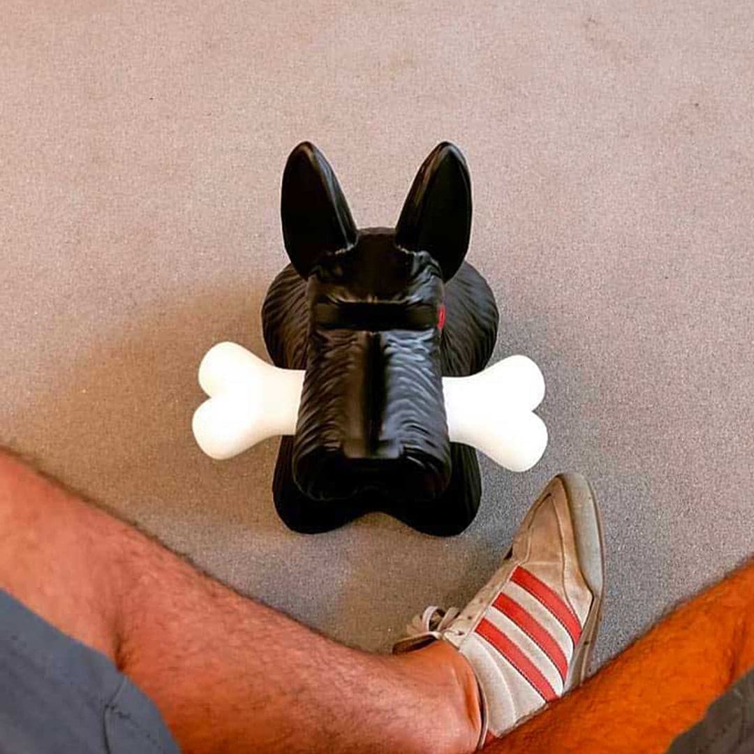 Scottie – Tischlampe aus Harz