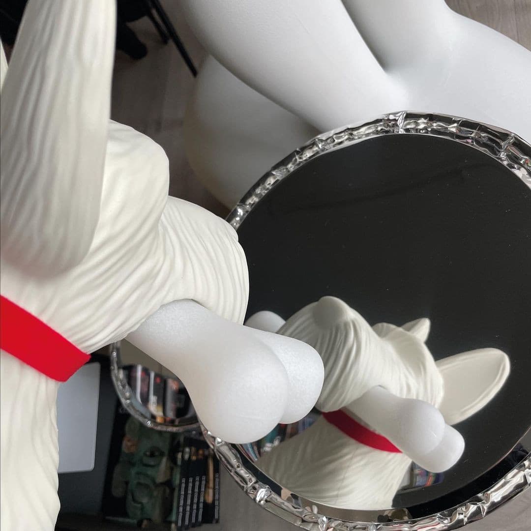 Scottie – Tischlampe aus Harz