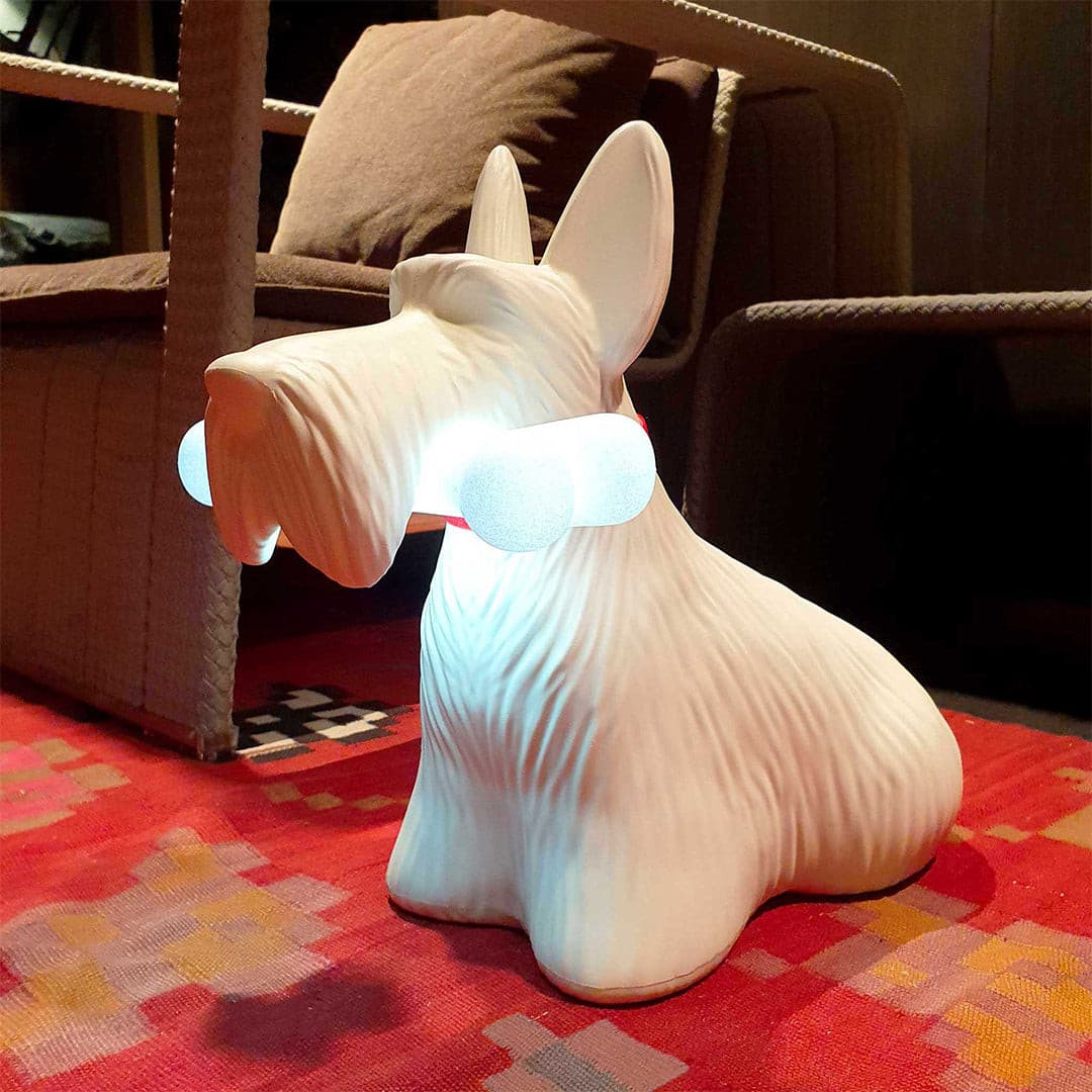 Scottie – Tischlampe aus Harz