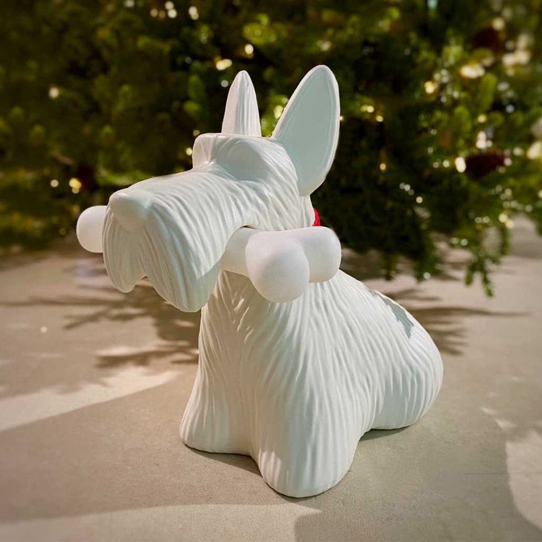 Scottie – Tischlampe aus Harz