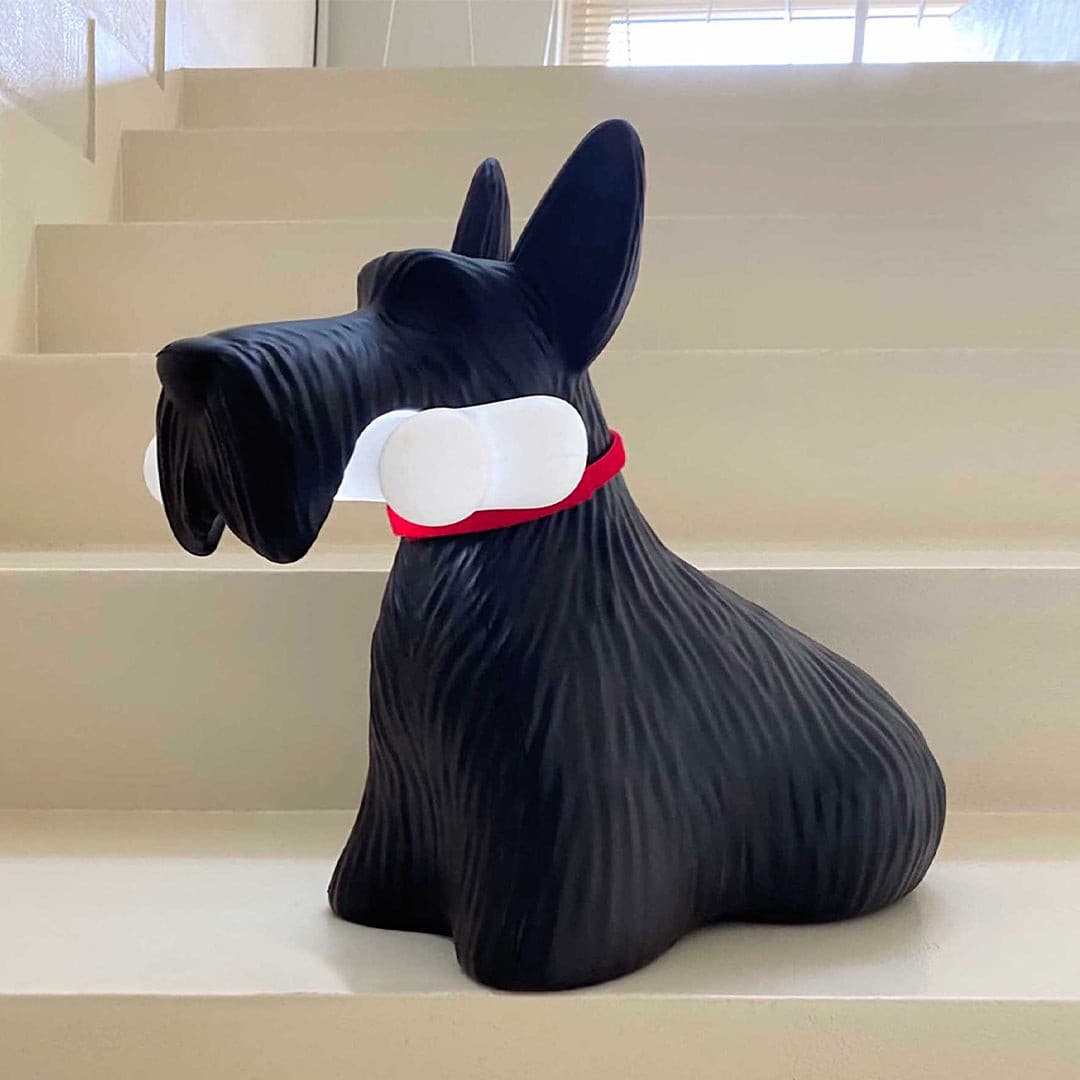 Scottie – Tischlampe aus Harz