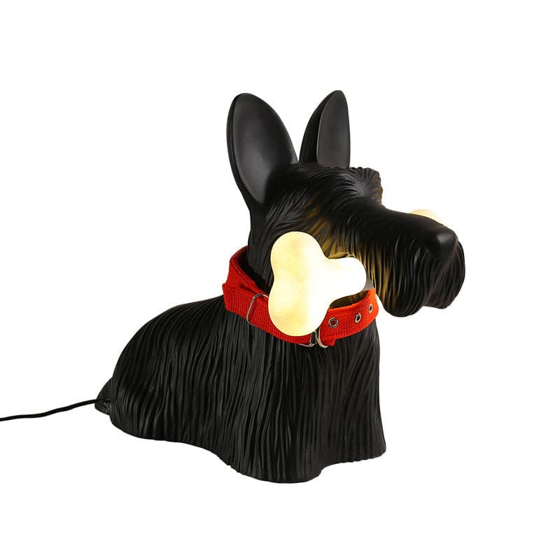 Scottie – Tischlampe aus Harz