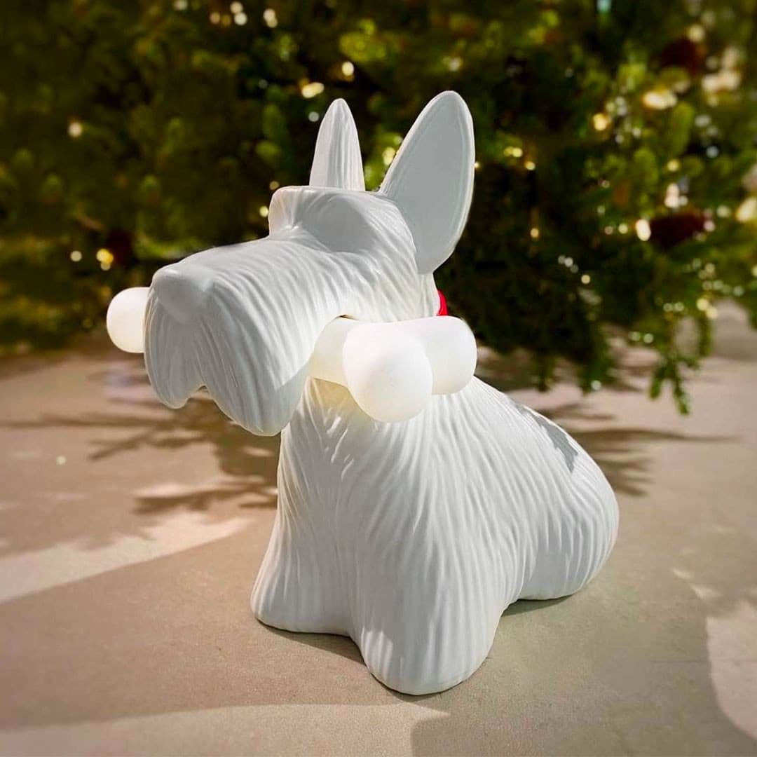 Scottie – Tischlampe aus Harz