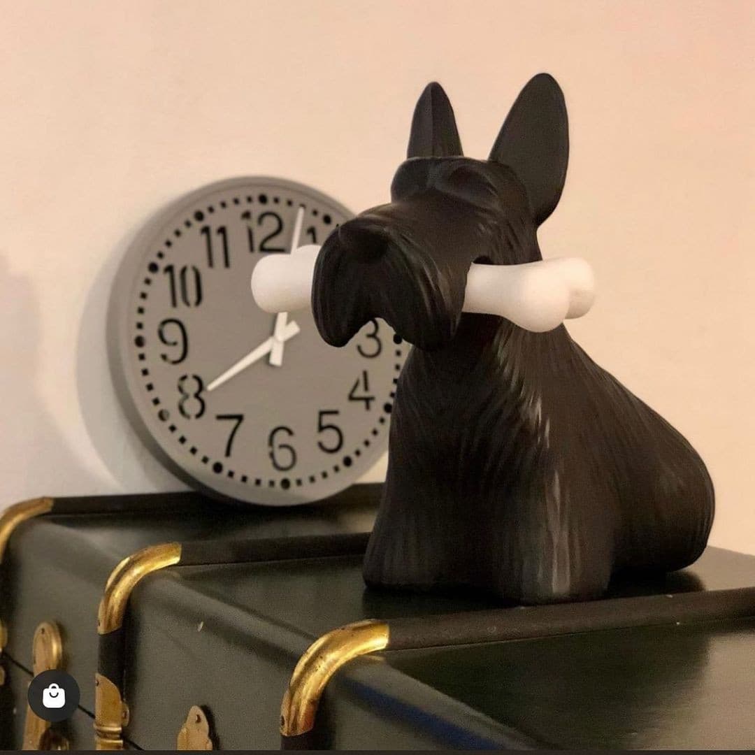 Scottie – Tischlampe aus Harz