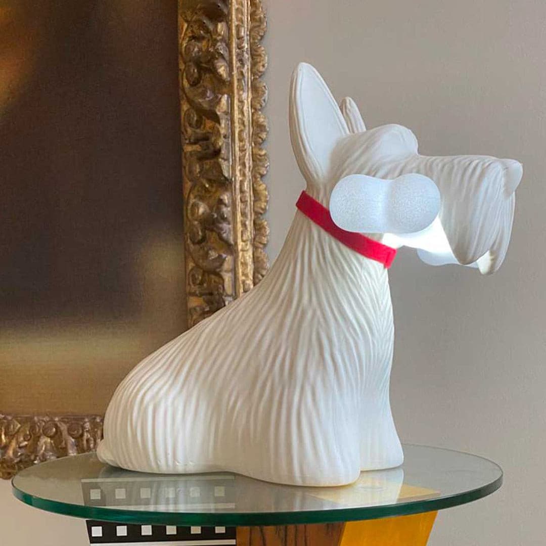 Scottie – Tischlampe aus Harz