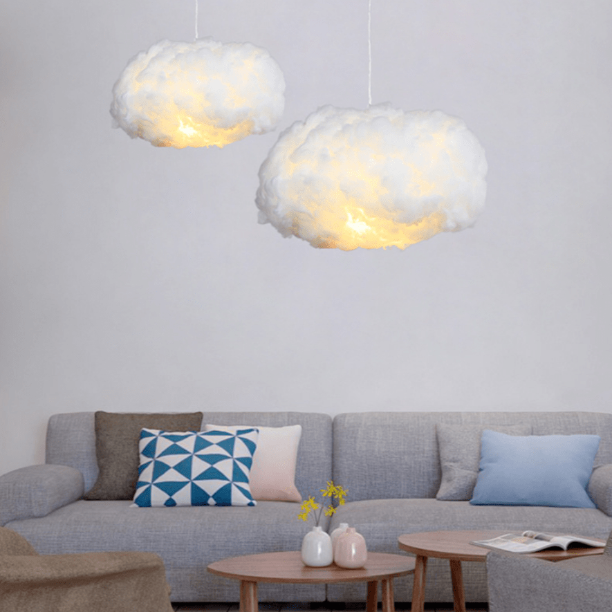 CloudGlow – Flauschige Wolkenlampe für behagliches Licht