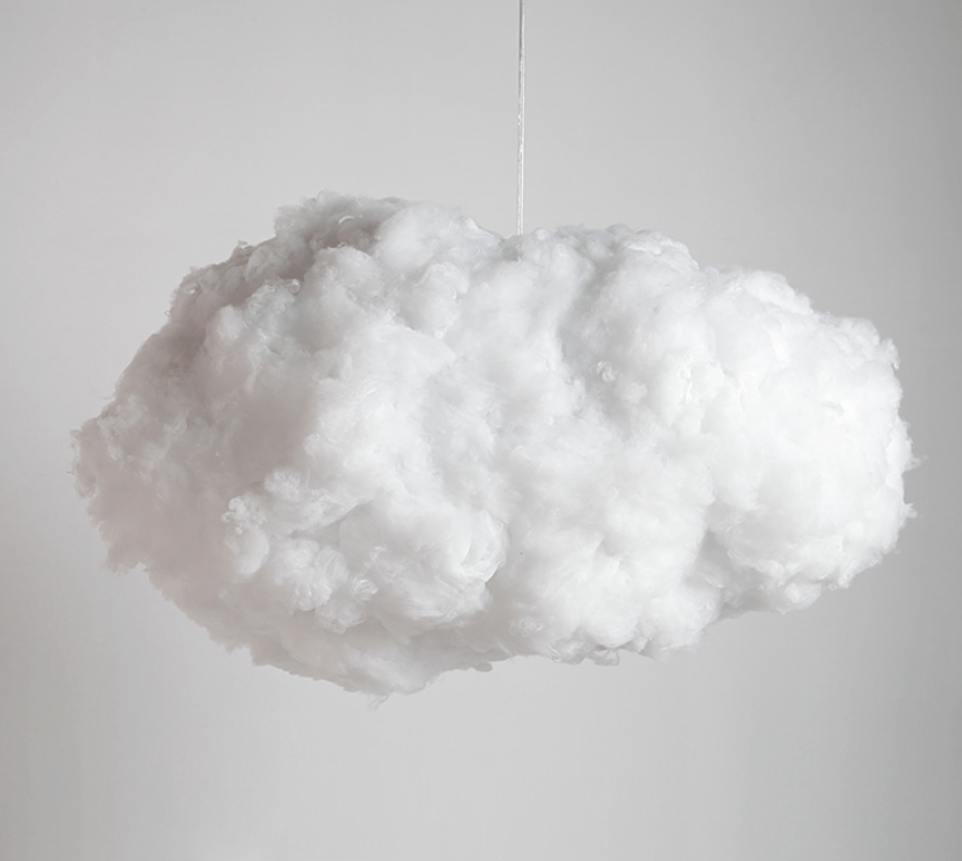 CloudGlow – Flauschige Wolkenlampe für behagliches Licht