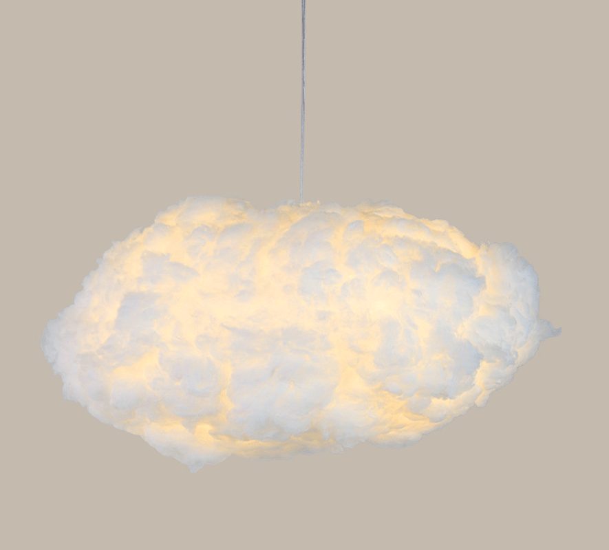 CloudGlow – Flauschige Wolkenlampe für behagliches Licht