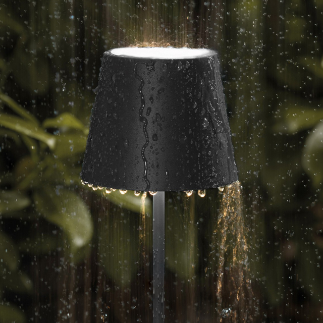 Shaira – Augenfreundliche Atmosphären-Tischlampe mit Akku