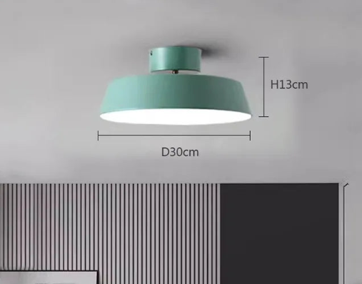 Minimalistische Macaron Deckenlampe