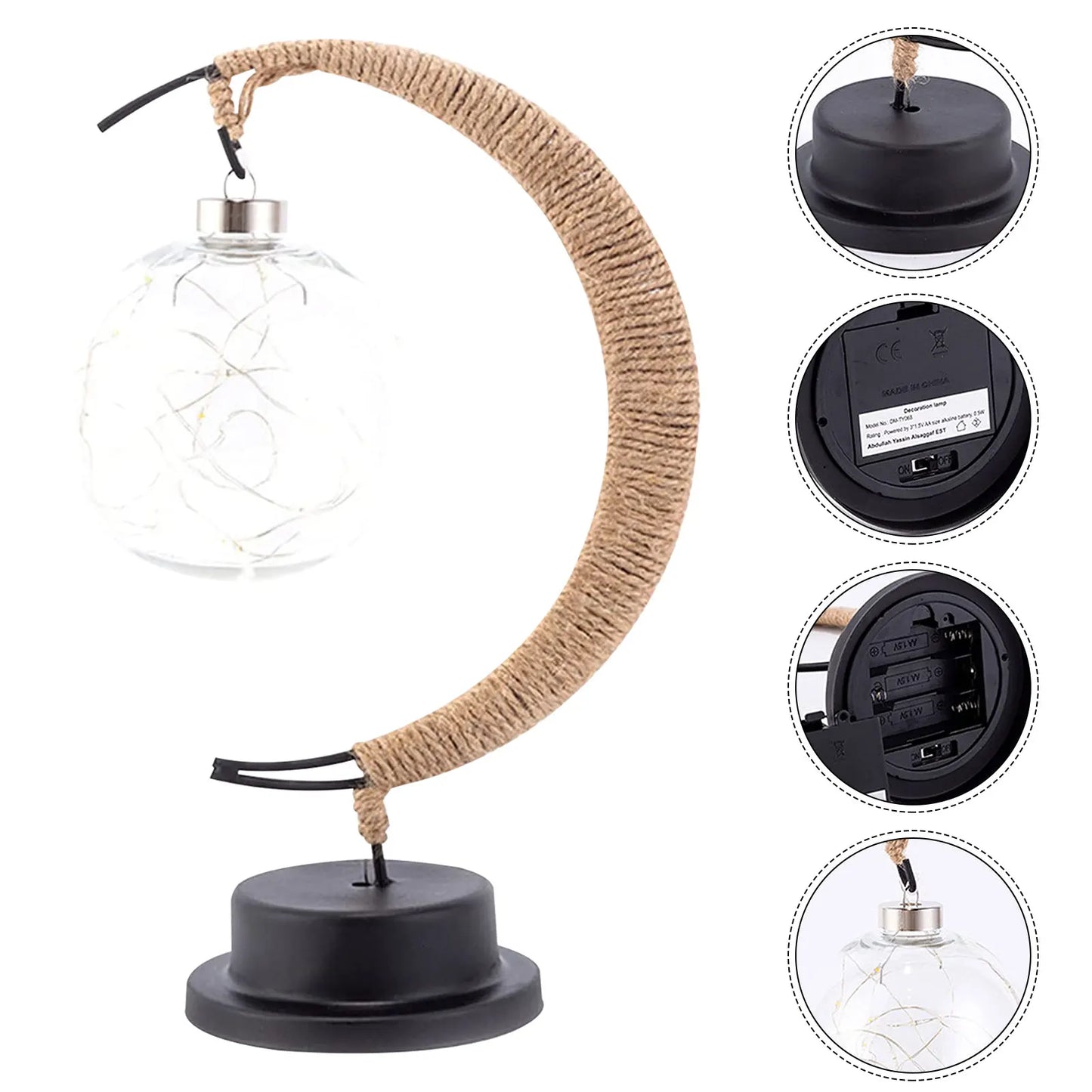 MoonAura – LED-Mondlicht mit sanftem Leuchtschein