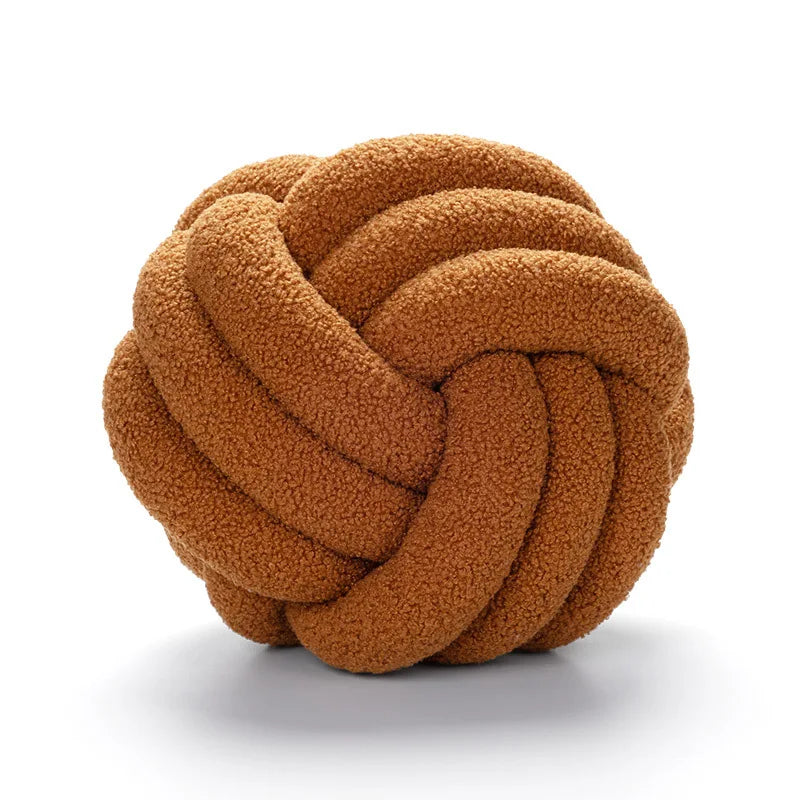 Knoten-Kissen in Kugelform