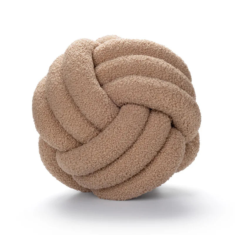 Knoten-Kissen in Kugelform