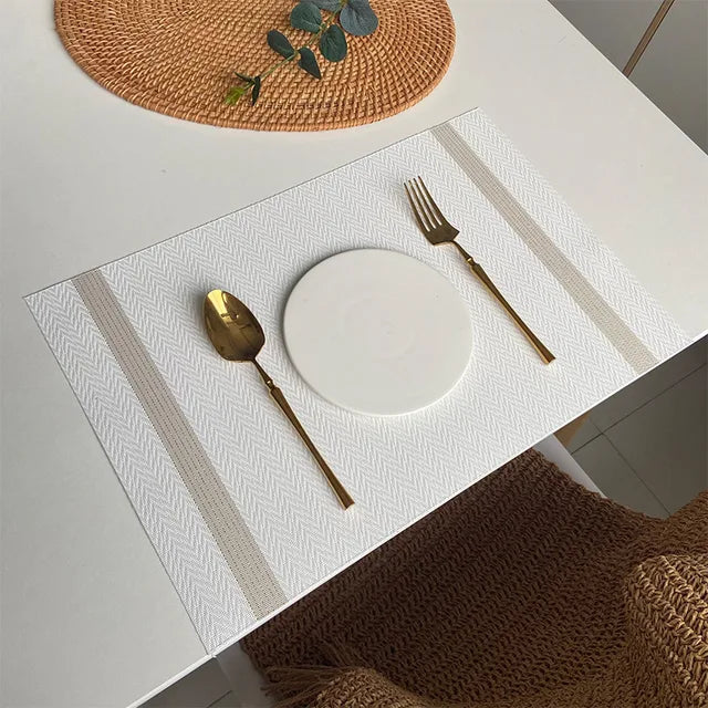 elegantes Tischset mit Wärmeisolierung