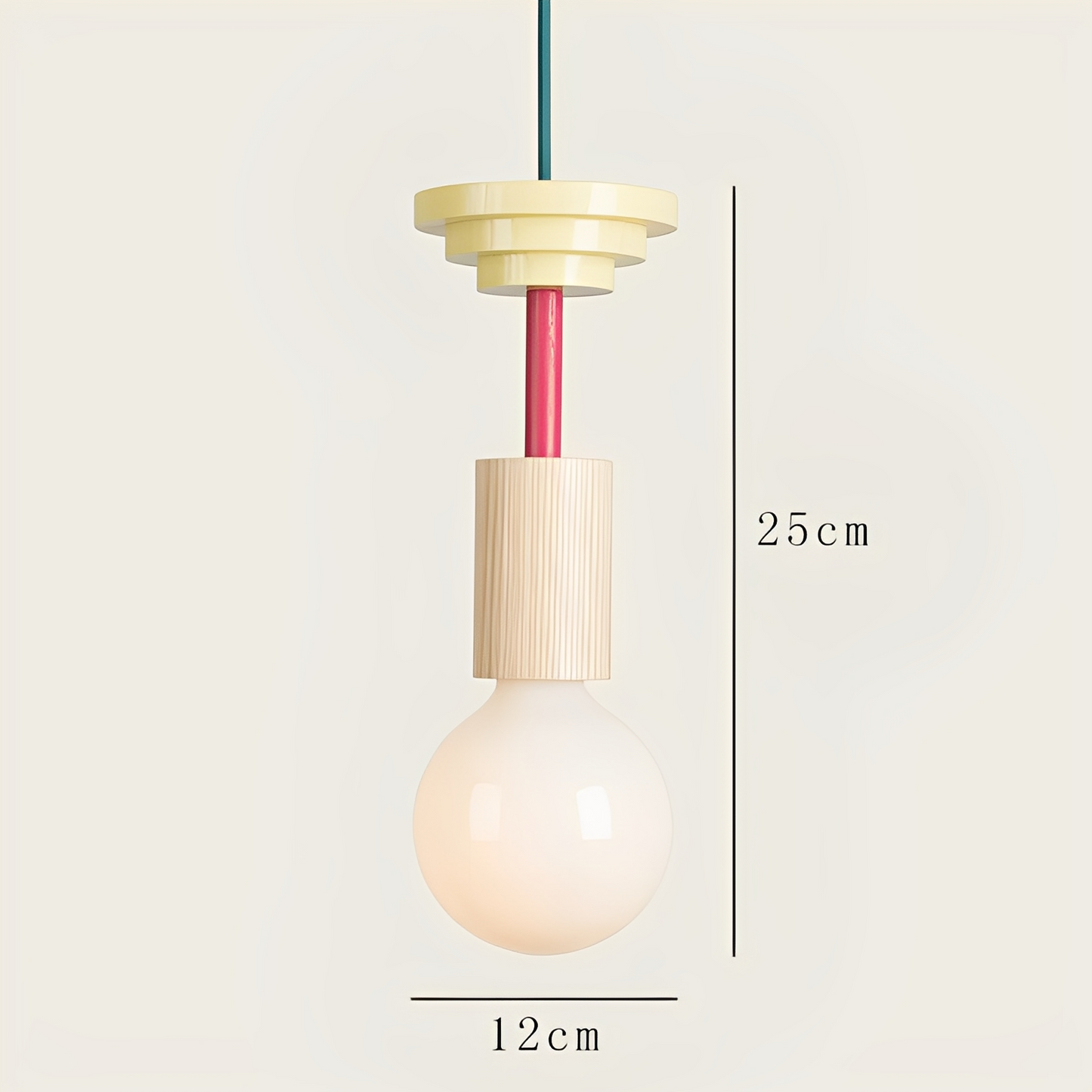Gelo – Geometrische Kinderzimmer Hängeleuchte