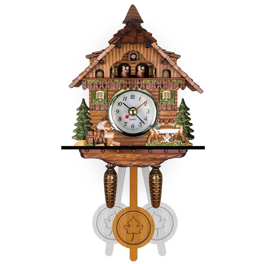 CuckooMood – Retro-Kuckucksuhr mit verspieltem Holzdesign