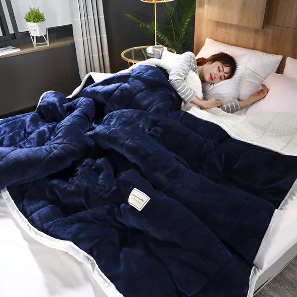 Velina – Flauschige Sherpa-Fleece-Decke